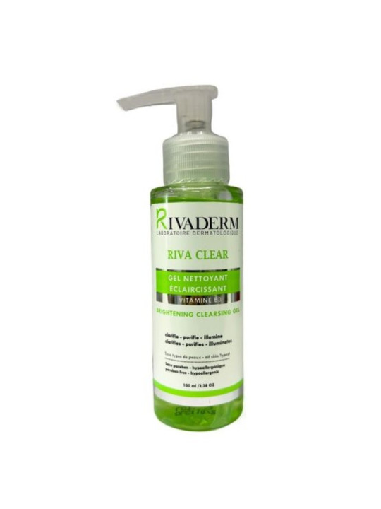RIVADERM  RIVACLEAR Gel Nettoyant 100 ML