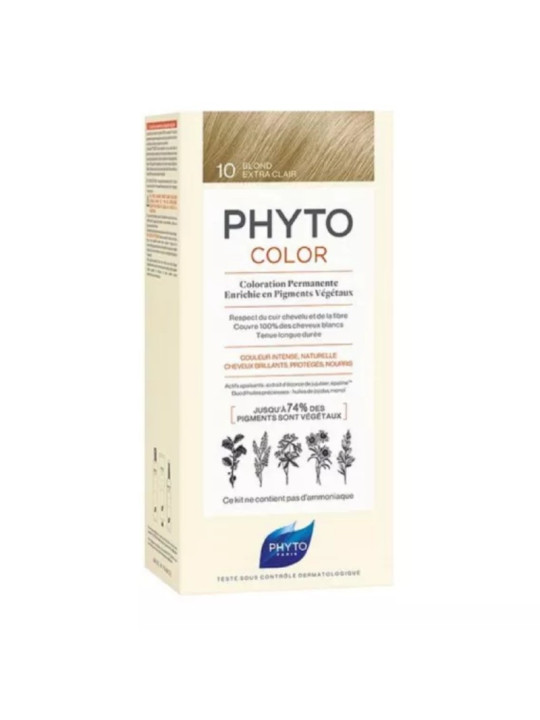 PHYTO PHYTOCOLOR 10 BLOND EXTRA CLAIR