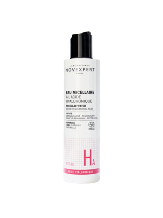 NOVEXPERT EAU MICELLAIRE À L'ACIDE HYALURONIQUE 200ML
