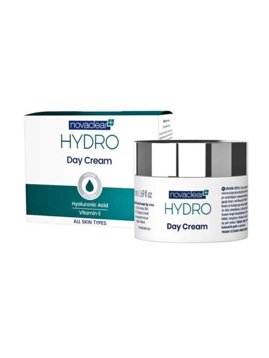 NOVACLEAR Gel-crème de jour à l’acide hyaluronique – Novaclear Hydro – 50ml