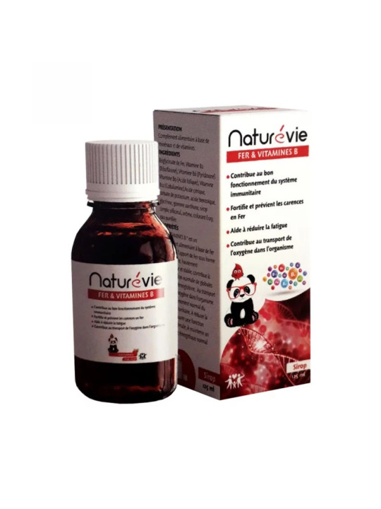 NATUREVIE FER ET VITAMINES B 125 ML