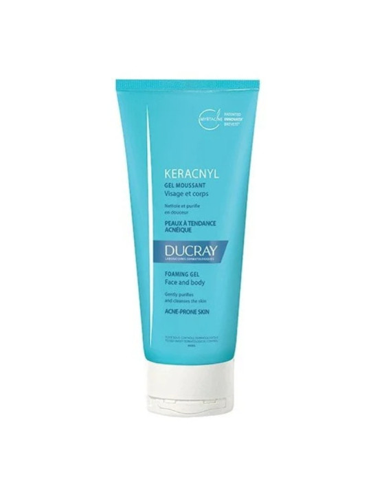 KERACNYL Gel moussant visage et corps 200ML