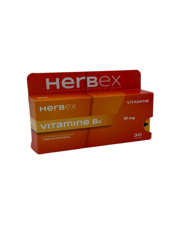 HERBEX VIT B6-10MG BT/30