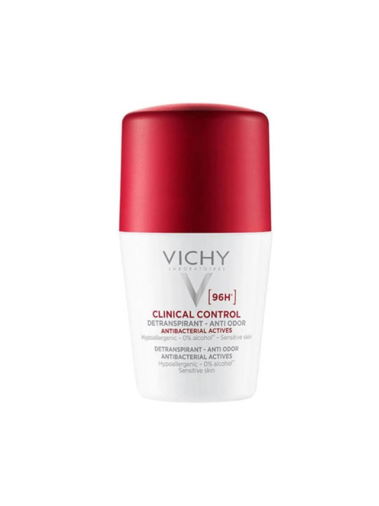 Vichy Déodorant 96H Clinical Control Détranspirant Anti-Odeur Roll-On 50 ml