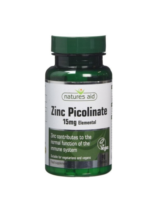 ZINC PICOLINATE 15MG BT/30 COMPRIMES