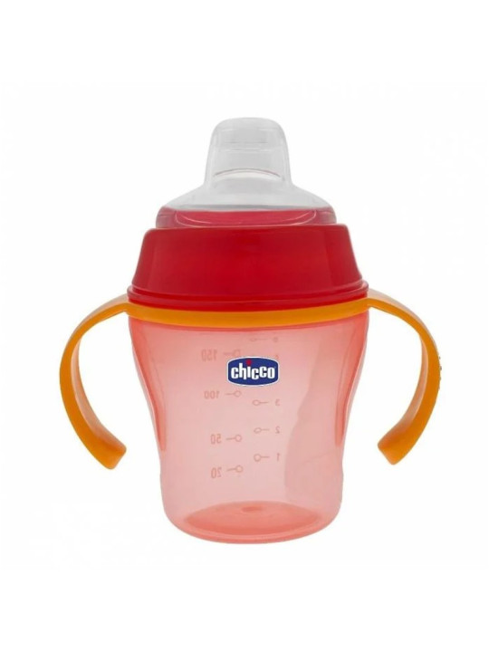CHICCO TASSE SOUPLE ROUGE 6M+ REF 68237