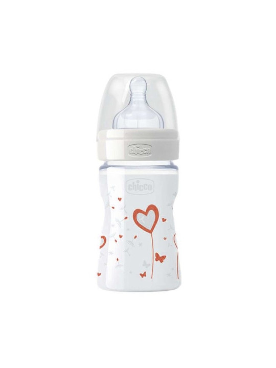 CHICCO BIBERON EN VERRE FILLES 150ML REF.207111000