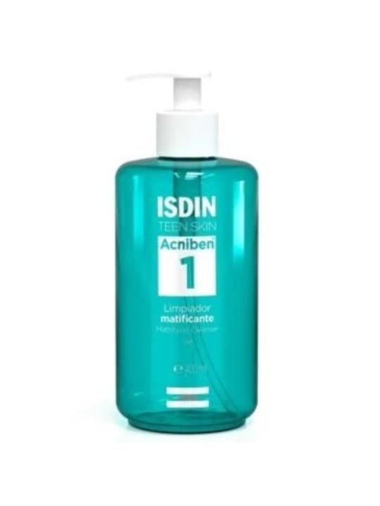 ISDIN ACNIBEN GEL NETTOYANT MATIFIANT 400 ML