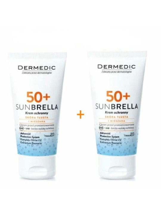 DERMEDIC SUNBRELLA ULTRA LIGHT FLUID 1+1GRATUIT