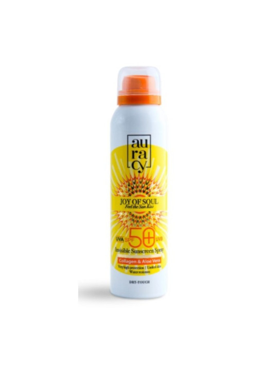 AURACY joy of soul-spray ecran solaire spf50+ inv 150ml