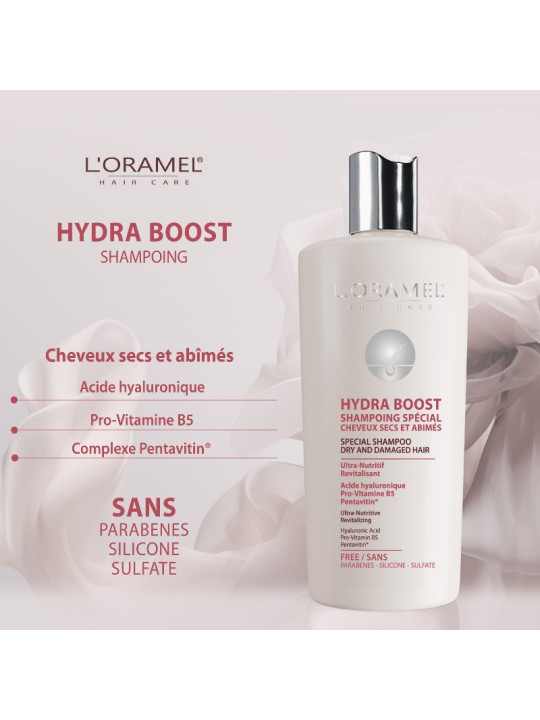L'ORAMEL Shampoing spécial pour cheveux secs et abîmés - 300ml
