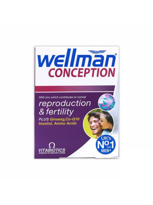 VITABIOTICS Wellman Conception - 30 Comprimés