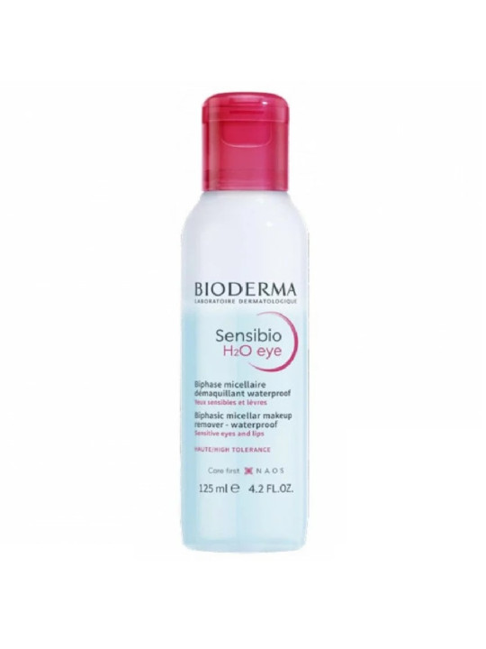 BIODERMA sensibio h2o eye peau sensible 125ml