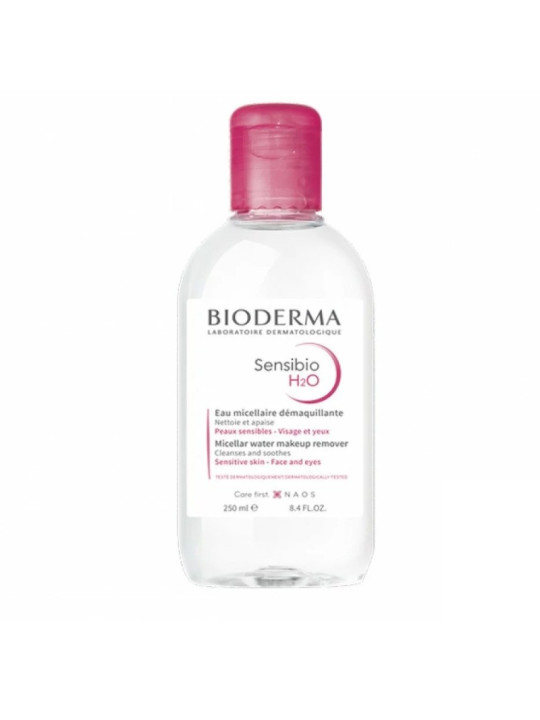 BIODERMA sensibio h2o eau micellaire peau sensible 250ml