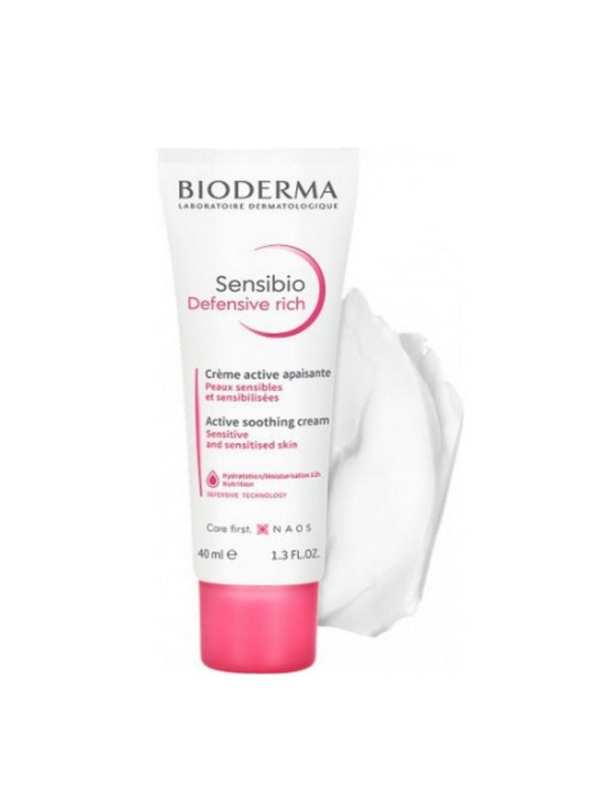 BIODERMA sensibio defensive creme rich peaux sensibles 40ml
