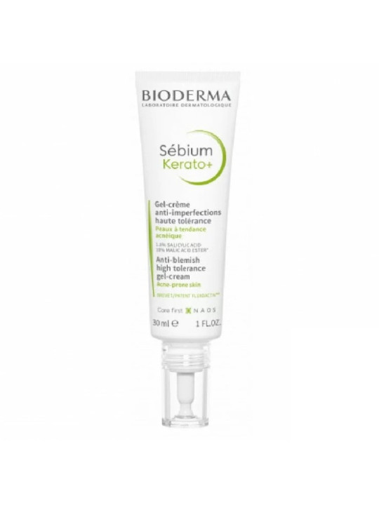 BIODERMA sebium kerato+ gel creme peau grasse 30ml