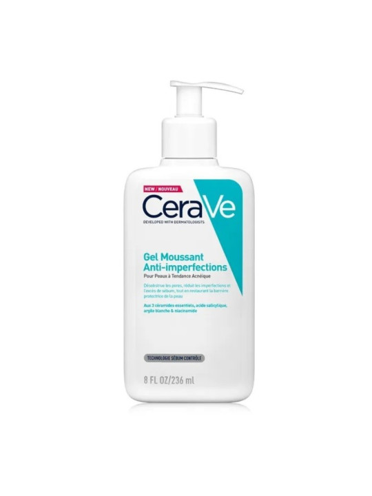 Cerave Gel Moussant Anti-Imperfections - Peaux à Tendance Acnéique, 236ml