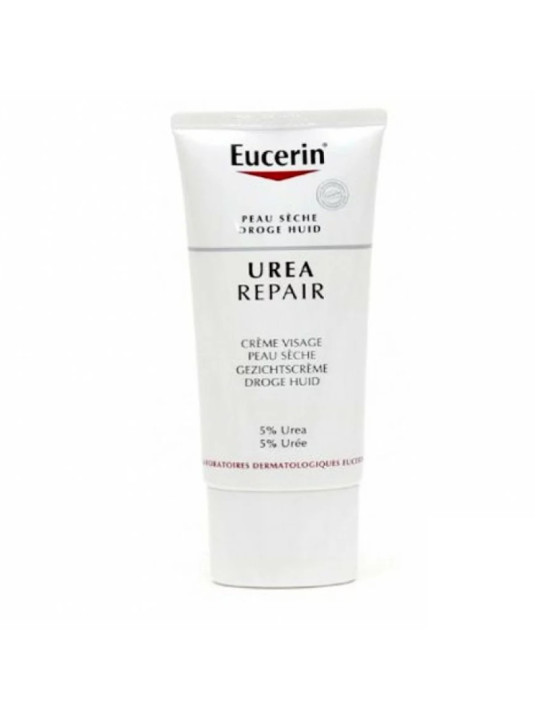 EUCERIN urearepair plus crème visage 5% peaux sèches 50ml
