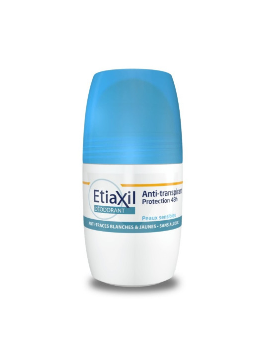 Etiaxil anti-transpiration Protection 48h pour les aisselles peaux sensibles 50ml