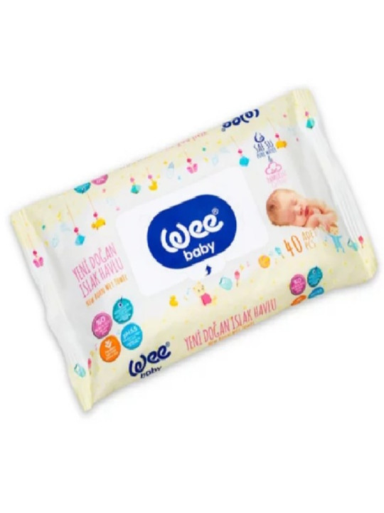 wee baby lingettes new born (40p) ref.531
