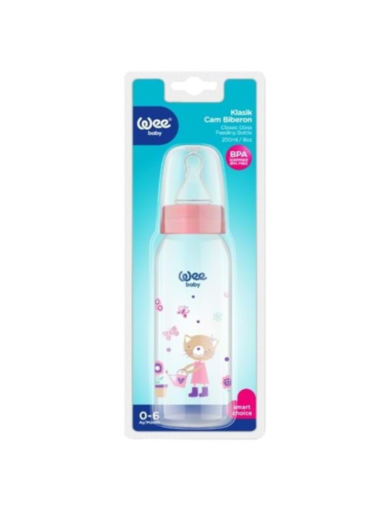 Wee Baby biberon en verre 250 ml  ref.876-f