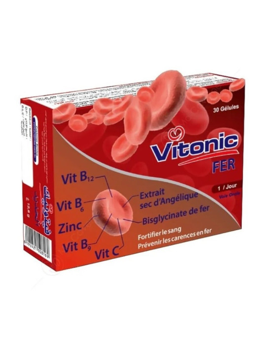 VITONIC FER BT/30 GELULES
