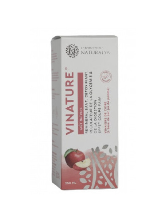 NATURALYA vinature vinaigre de cidre gout naturel 250 ML
