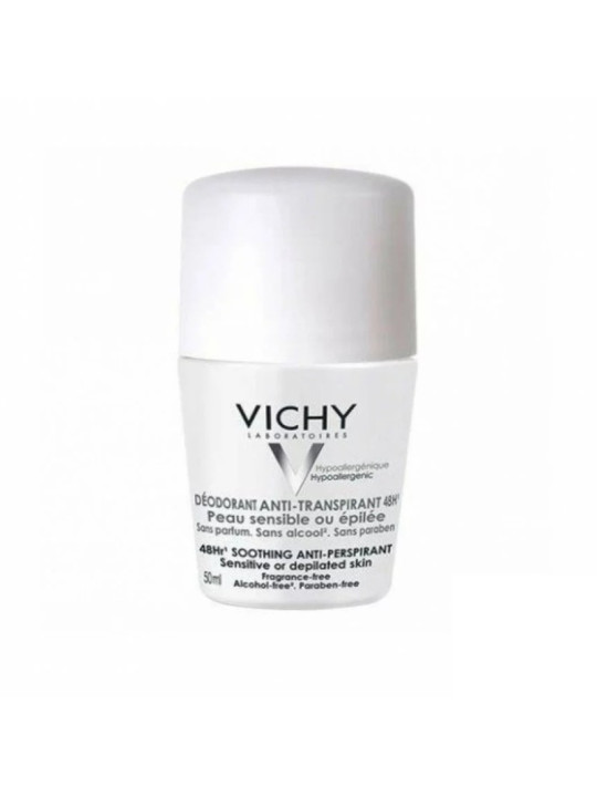 VICHY DEODORANT ANTI TRANSPIRANT 48H PEAU SENSIBLE OU EPILEE