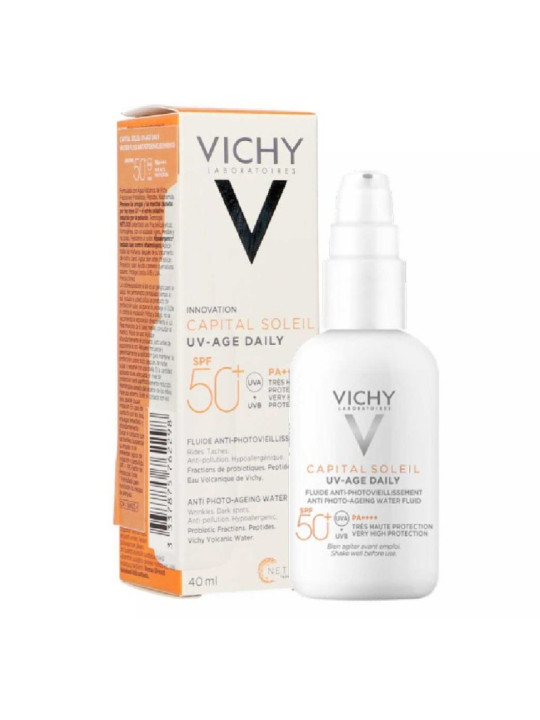 Vichy Capital soleil Fluide solaire invisible anti-age  spf50+ 40ML