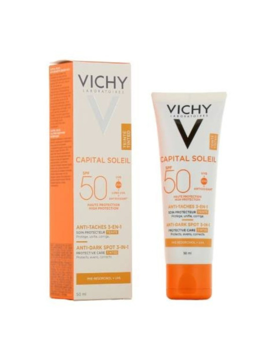 VICHY CAPITAL SOLEIL SPF 50+ ANTI TACHES 3EN 1 50ML
