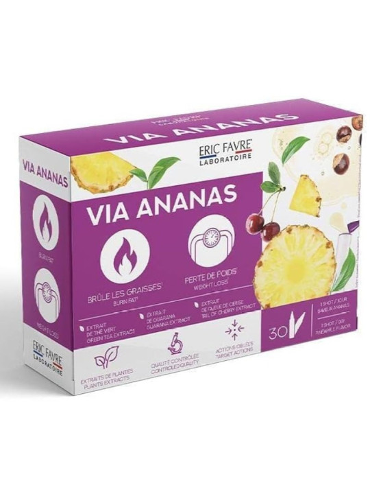 ERIC FAVRE VIA ANANAS BRULE-GRAISSES, 30 DOSES A BOIRE