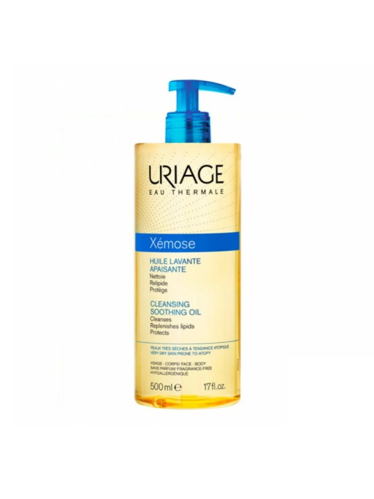 URIAGE xémose huile lavante apaisante 500ml
