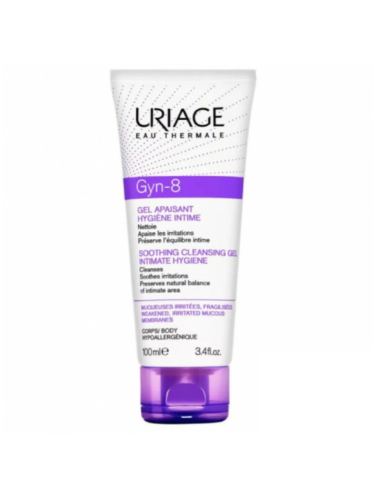 URIAGE gyn-8 gel moussant toilette intime 100ml