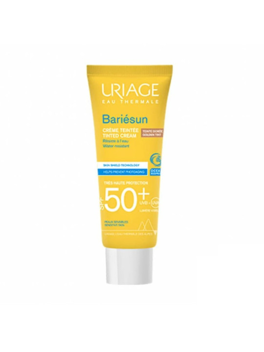 URIAGE bariésun crème solaire teintée dorée spf 50 +
