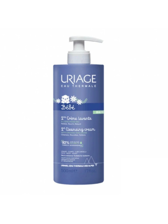 URIAGE bebe 1ère crème lavante surgras moussant 500ml