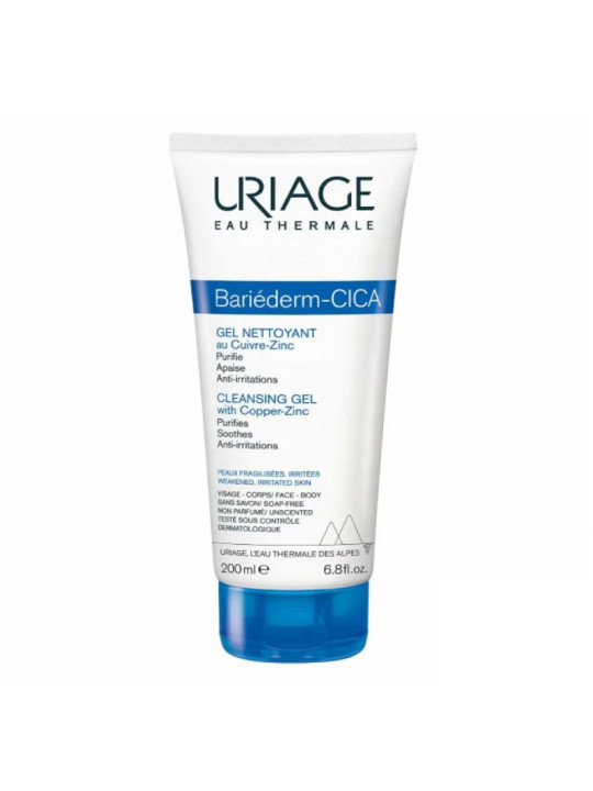 URIAGE bariéderm - cica gel nettoyant 200ml