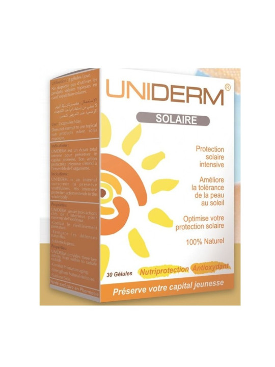 vital uniderm solaire b/30 gélules