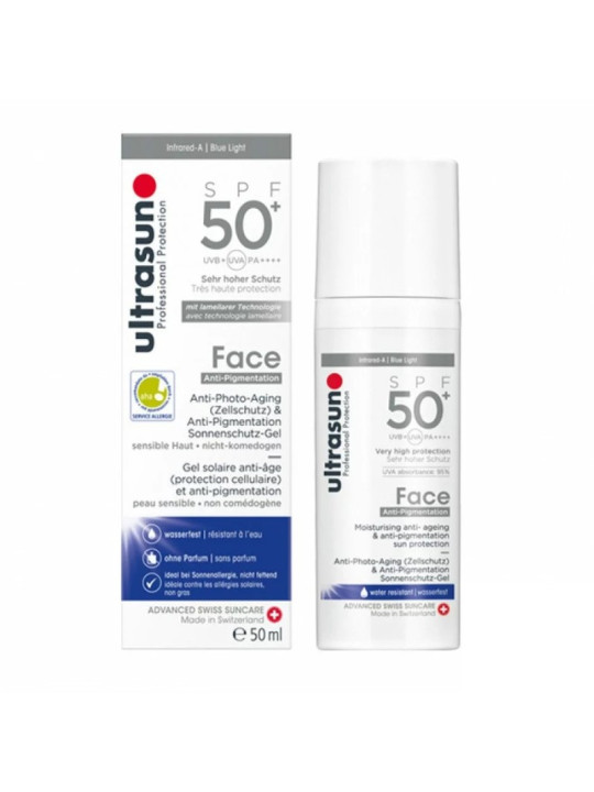 ULTRASUN FACE ANTI-AGEING & ANTI PIGMENTATION SPF 50+ 50ML