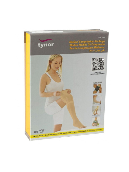 TYNOR chaussette   de contention classe 2 REF.I67 "L"
