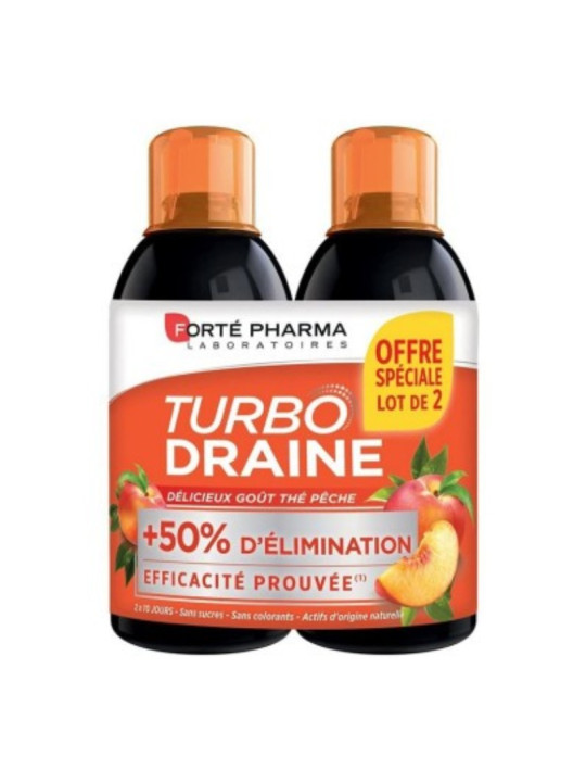 TURBO DRAINE PECHE 500ML 2°50%