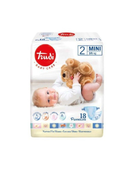 TRUDI baby care couches bébés t.2 / 3-6kg bt/18