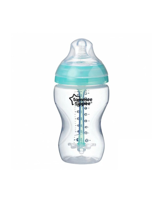 TOMMEE TIPPEE biberon vert 3m+ 340ml ref/42257785-42257786