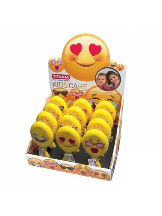 TITANIA Kids Smiley 1 Brosse à cheveux - 1330 Kids