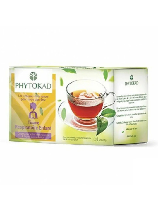 TISANE PHYTOKAD RESPIRATOIRE ENFANT 20 SACHETS