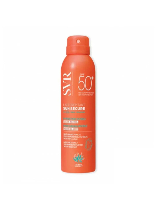 SVR sun secure spf50+ lait crepitant 200 ml