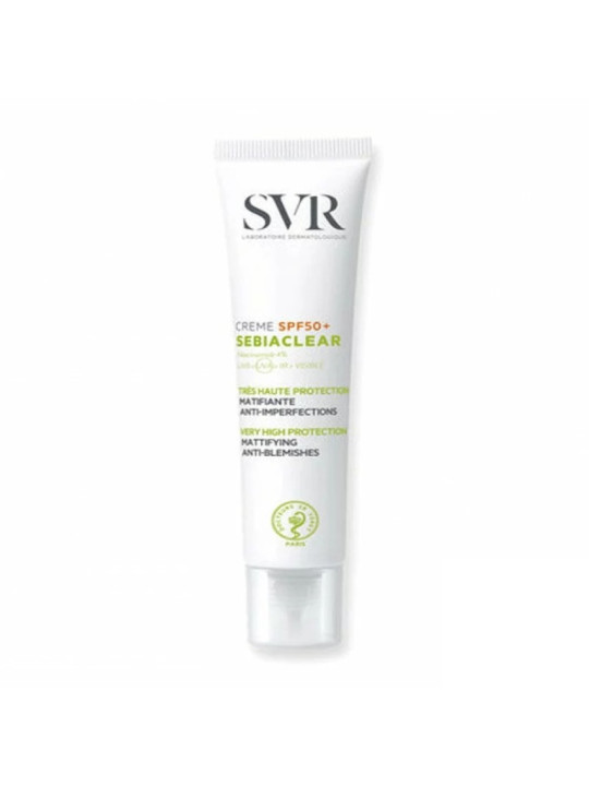 SVR Sebiaclear crème SPF50 solaire matifiante, 40ml