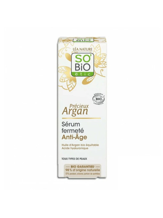 So'Bio Précieux Argan Sérum Fermeté Anti âge 30ml