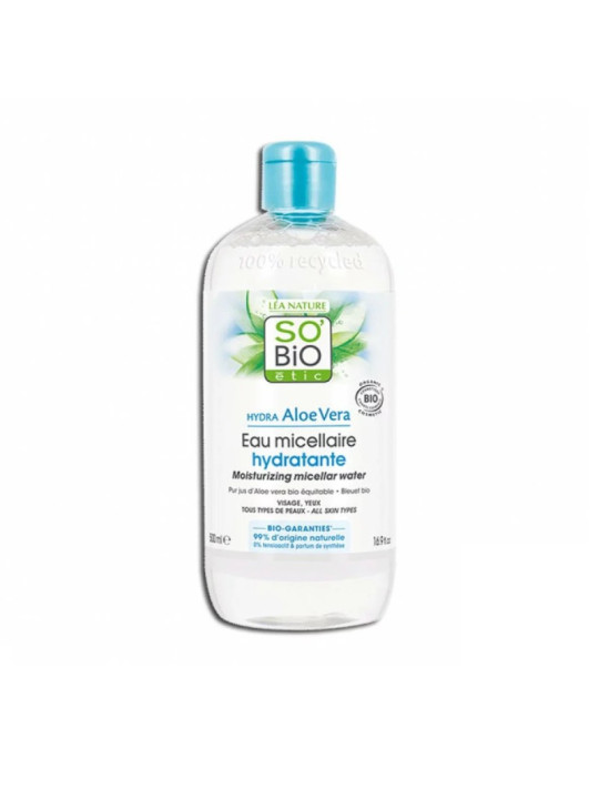 SO'BIO ETIC hydra aloe vera eau micellaire hydratante 500ml