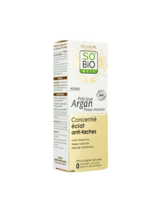 SO'BIO ETIC Concentré éclat anti-taches 40ml