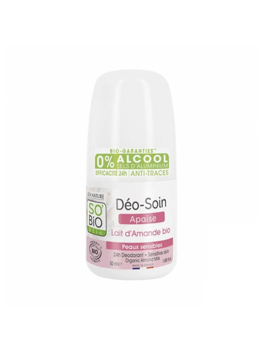 SO BiO DEO SOIN APAISE LAIT D'AMANDE BIO 50ML